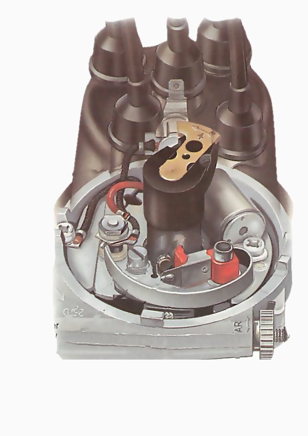 how ignition breaker works points breaker Works adjusting a points Fitting and contact Car How
