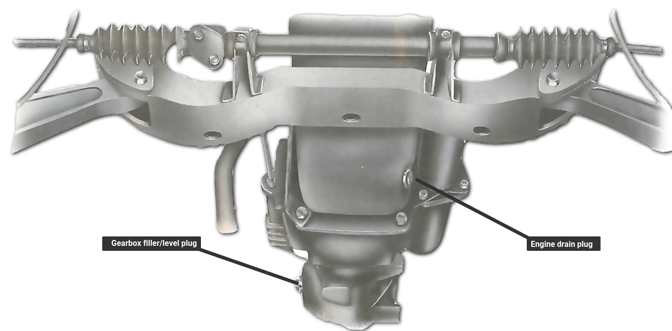 Changing gear oil for the manual transmission, Page 2