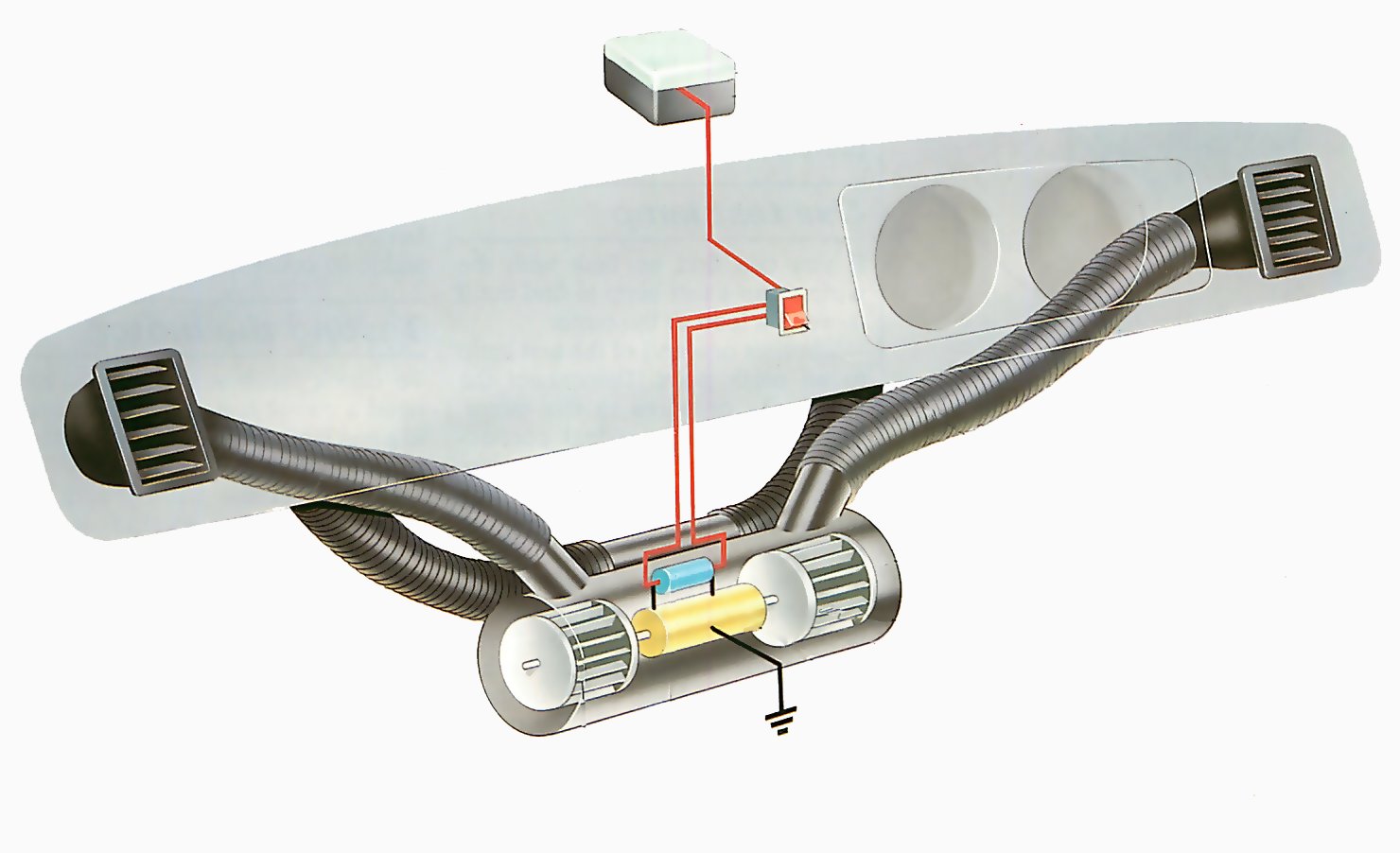 car heater circuit layout