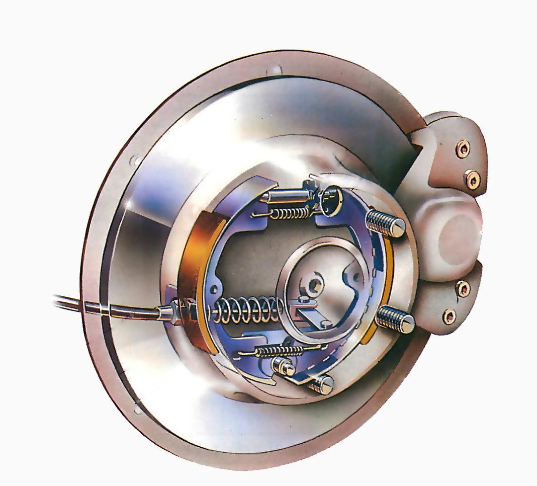 Adjusting a disc handbrake How a Car Works
