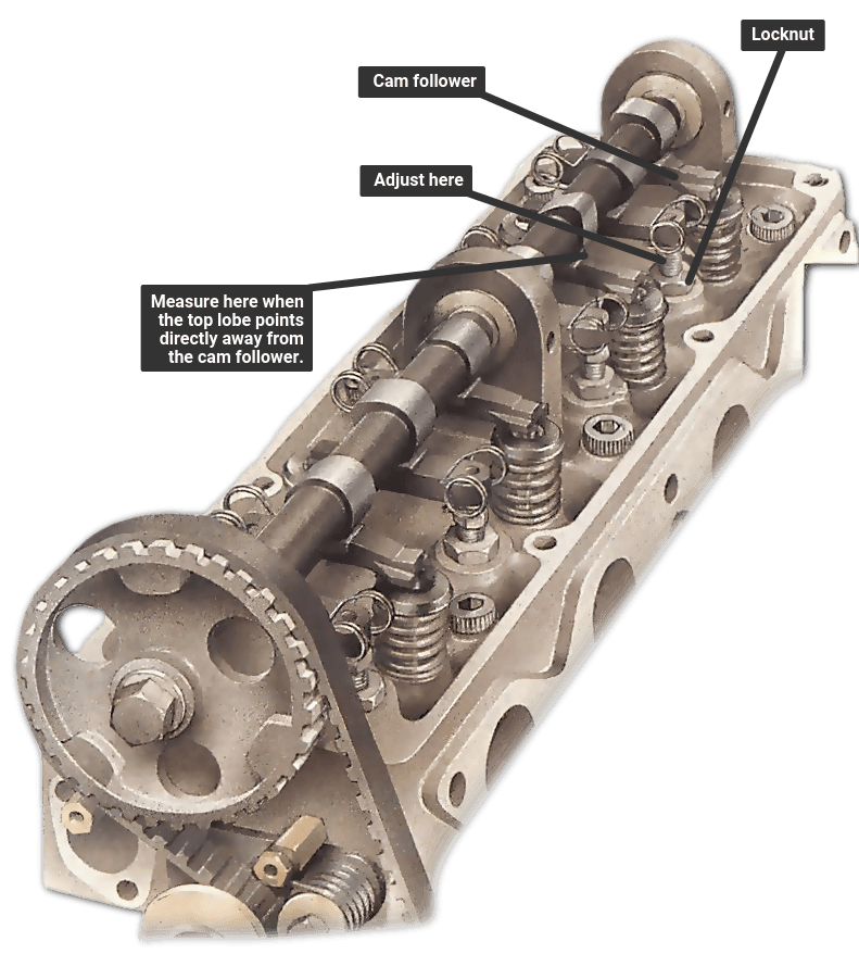 toyota 3l engine valve clearance