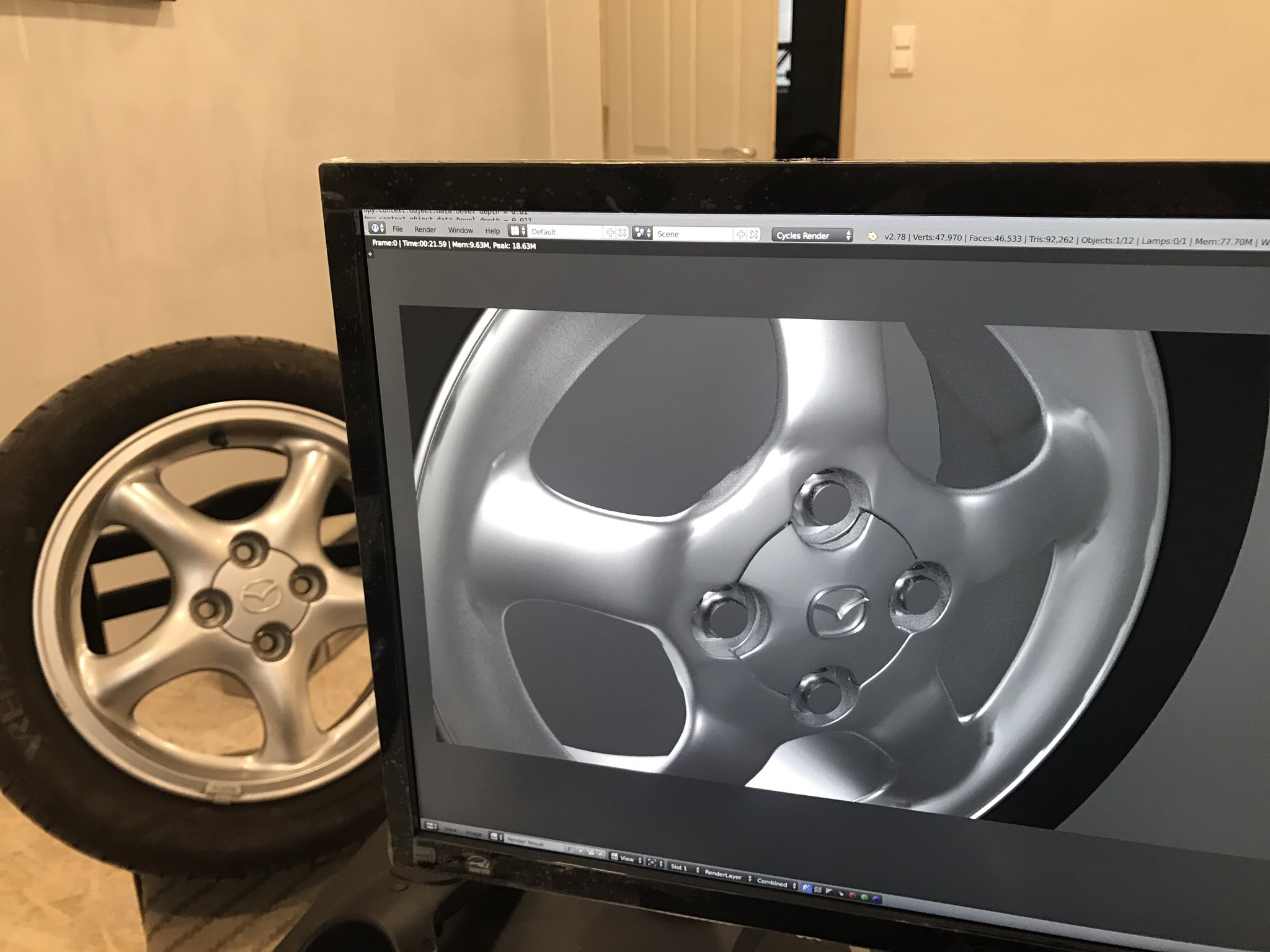 video-modeling-car-wheel