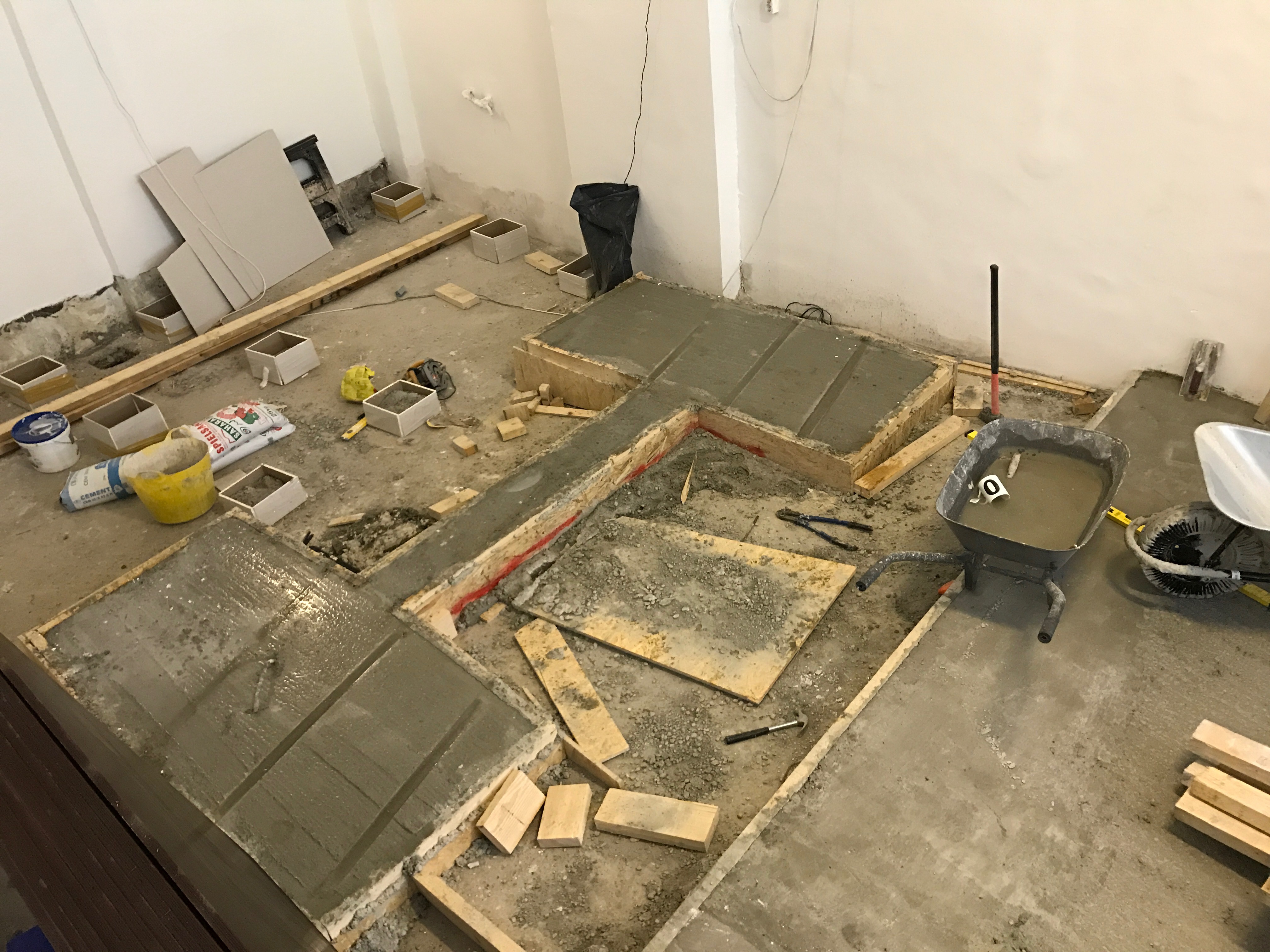 two-post-lift-foundation