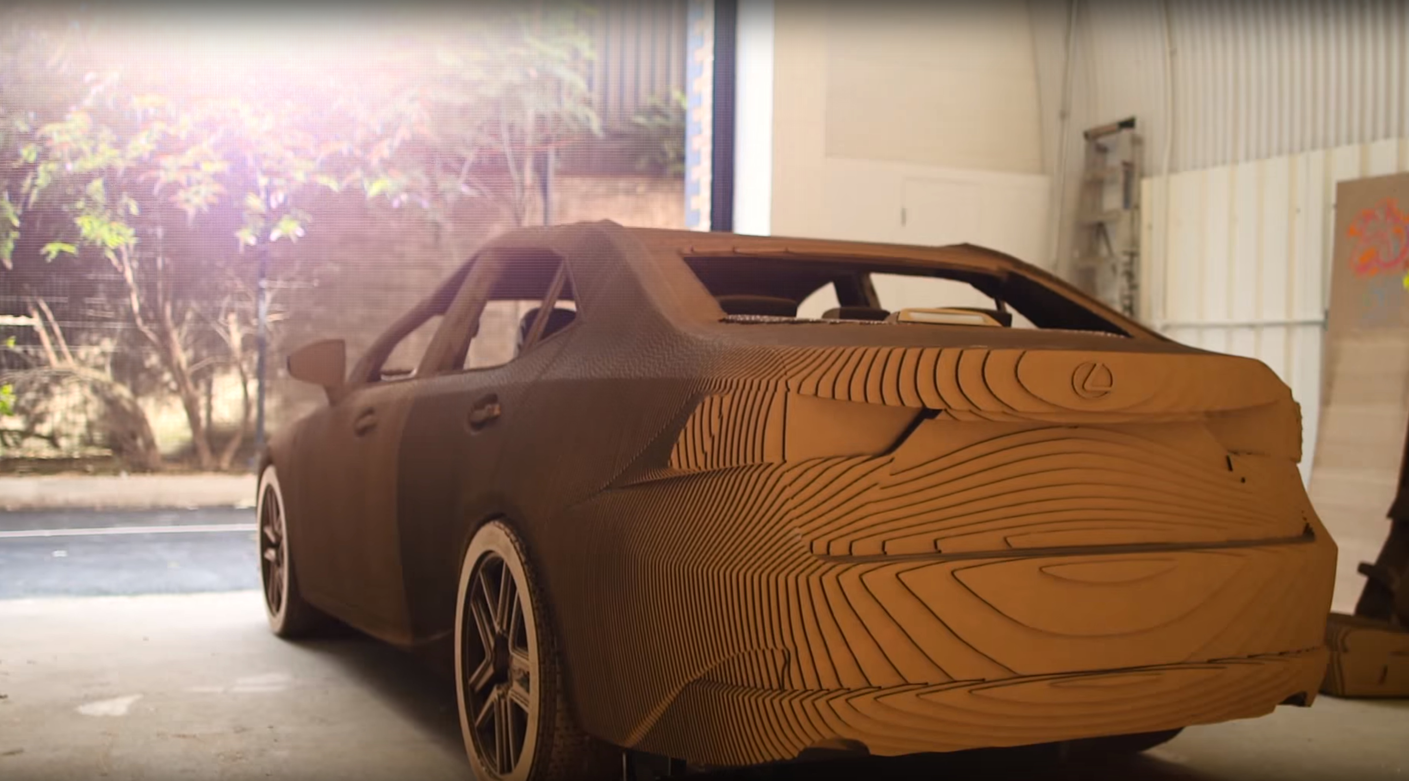 Lexus Builds Cardboard Car How A Car Works