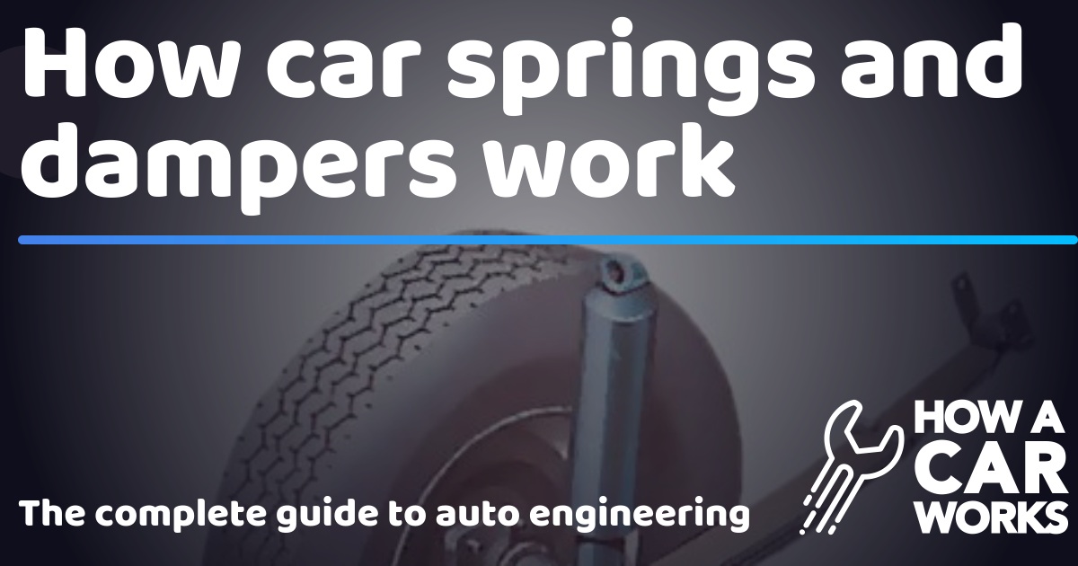 How car springs and dampers work How a Car Works
