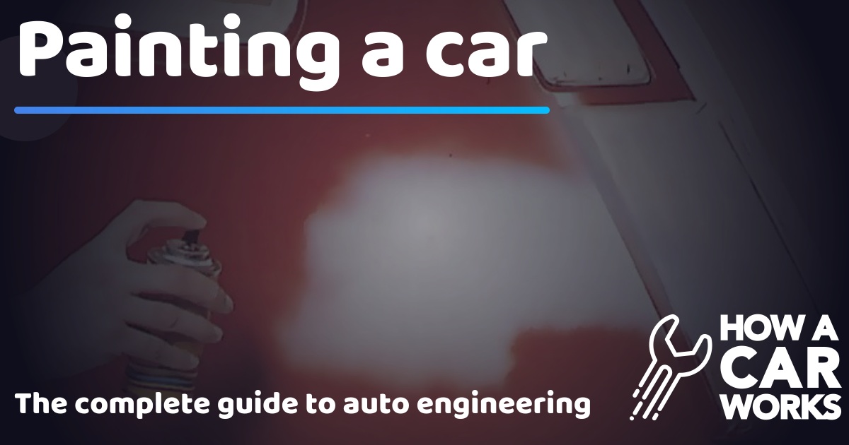 Painting a car | How a Car Works