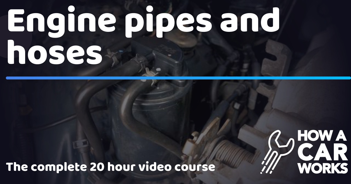 Engine pipes and hoses
